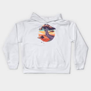 Summer and Tree Kids Hoodie